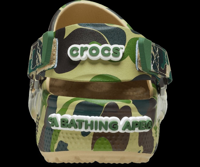 A BATHING APE®︎ × Crocs Clog \"Green\" 27cm A BATHING APE®︎ × Crocs Clog 
